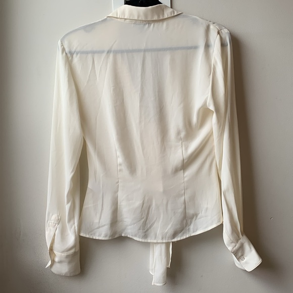 Deep V-Neck Blouse - Picture 3 of 13